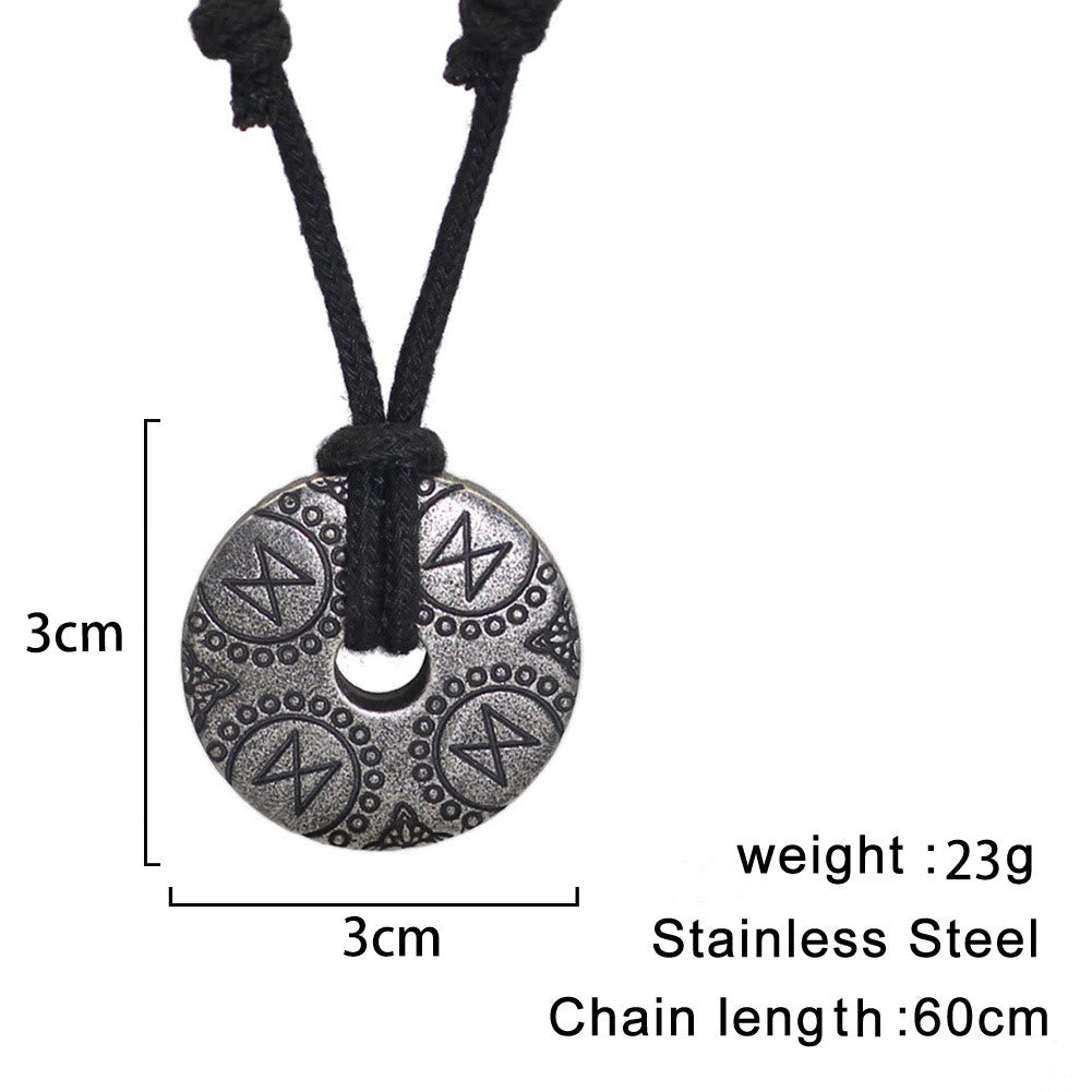 WorldNorse Dagaz Rune Anhänger Halskette