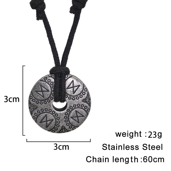 WorldNorse Dagaz Rune Anhänger Halskette