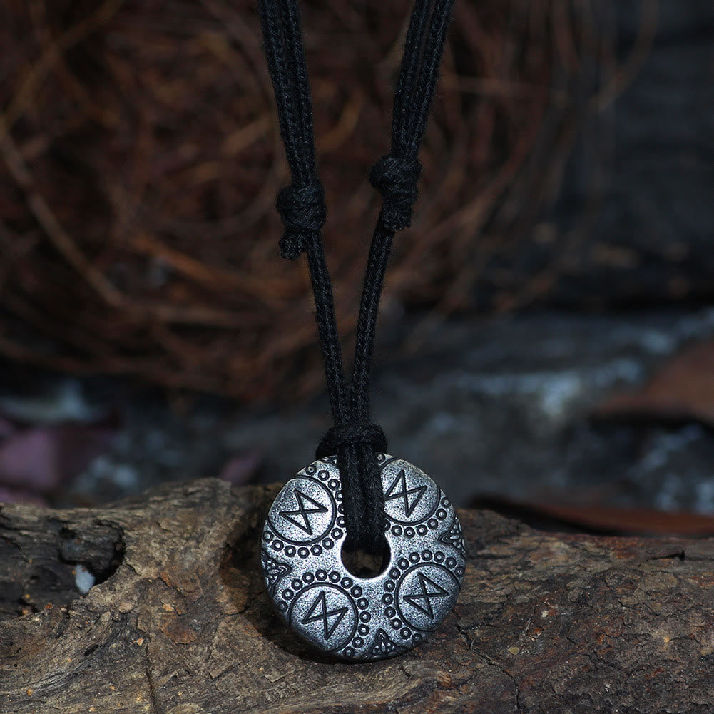 WorldNorse Dagaz Rune Anhänger Halskette