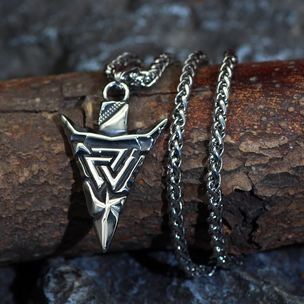 WorldNorse Odins Führung: Valknut und Gungnir mit Othala- Rune