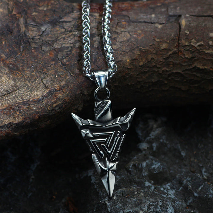 WorldNorse Odins Führung: Valknut und Gungnir mit Othala- Rune