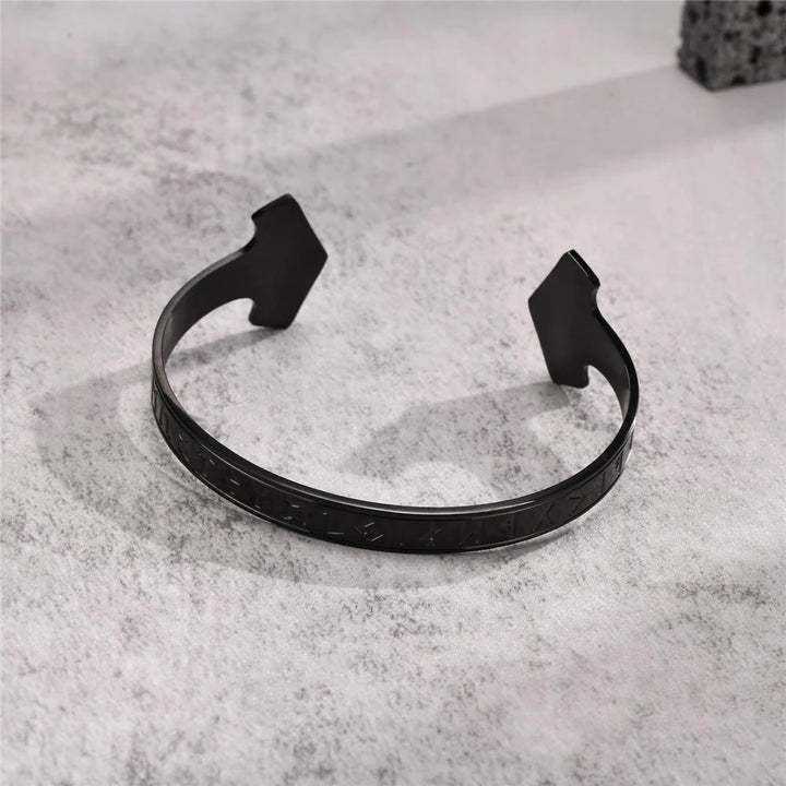 WorldNorse Mjölnir Keltischer Knoten Armreif Rune