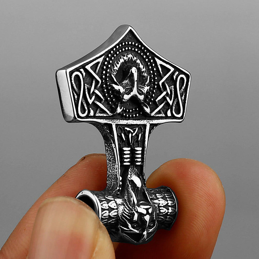 WorldNorse Viking Man Thors Hammer Mjölnir Halskette