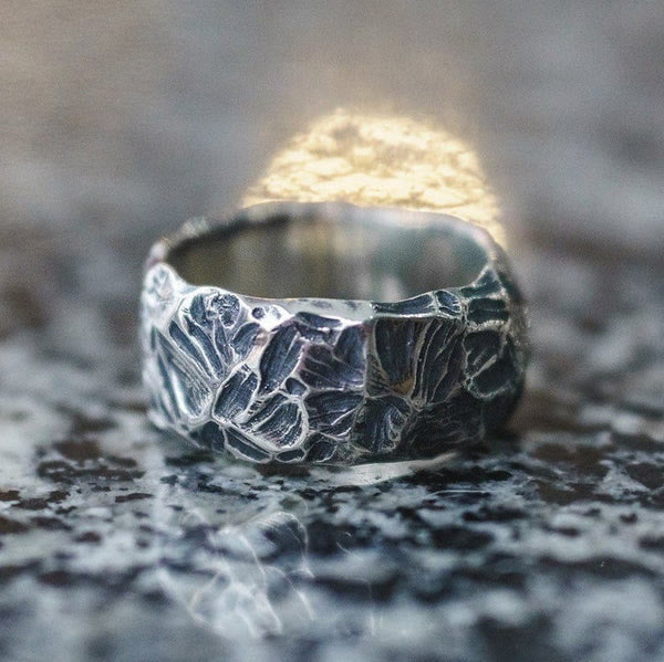 WorldNorse Vintage Einzigartiger Odin Valknut Domineering Ring