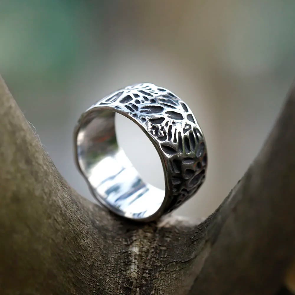 WorldNorse Vintage Einzigartiger Odin Valknut Domineering Ring