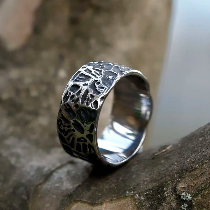 WorldNorse Vintage Einzigartiger Odin Valknut Domineering Ring