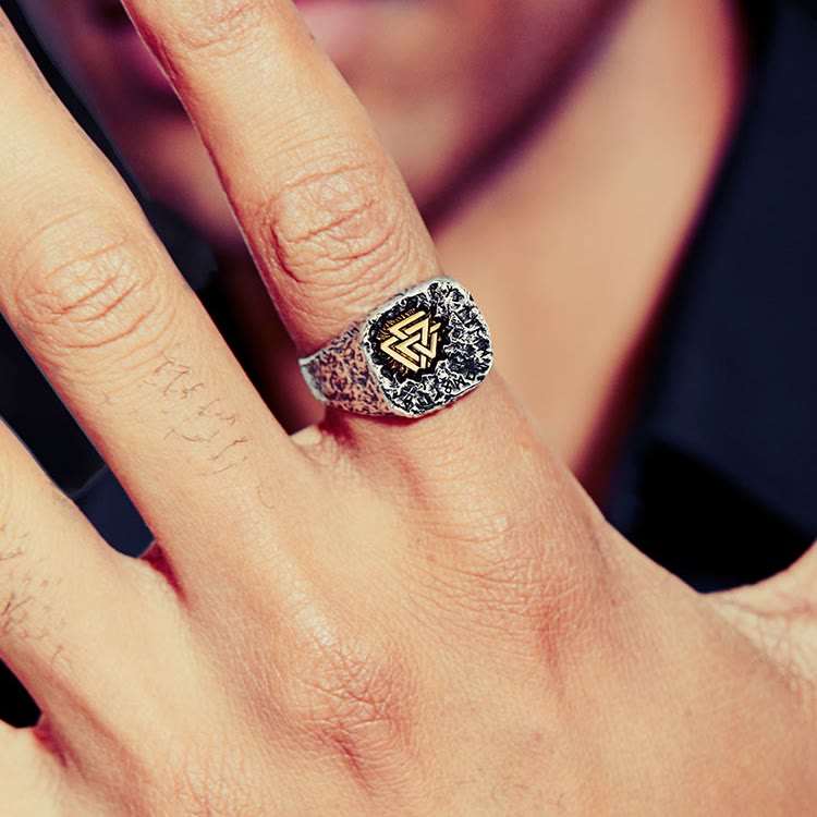 WorldNorse 925 Sterling Silber Nordischer Wikinger-Totemring - image 2