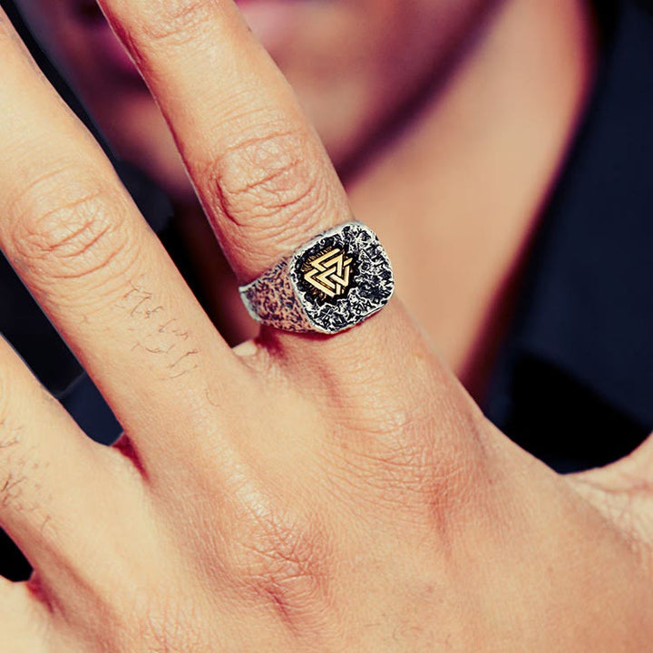 WorldNorse 925 Sterling Silber Nordischer Wikinger-Totemring - image 2