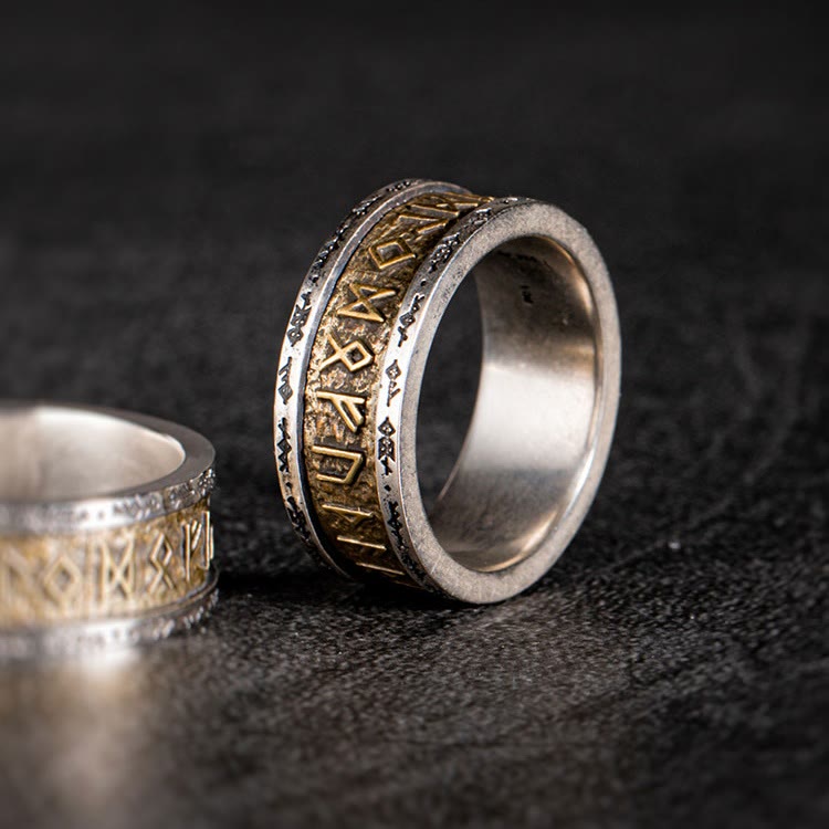 WorldNorse handgefertigtes 925er Silber Handgefertigter Rune - 70mm - image 0