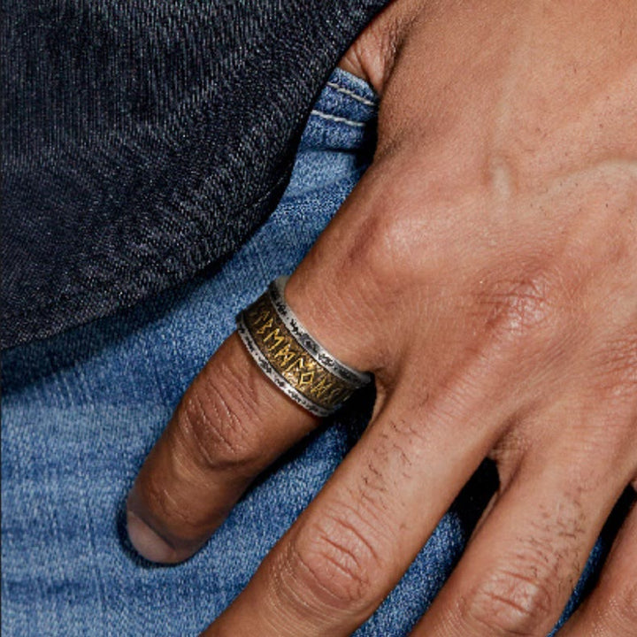 WorldNorse handgefertigtes 925er Silber Handgefertigter Rune - image 2