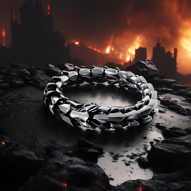 WorldNorse Die Midgardschlange - Edelstahlarmband