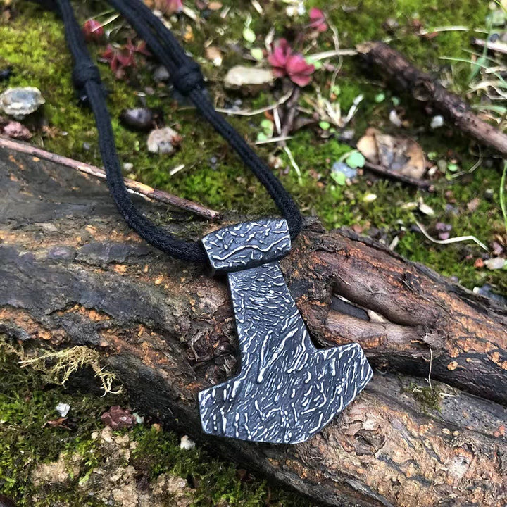 WorldNorse - Handgeschmiedete Thorshammer-Halskette