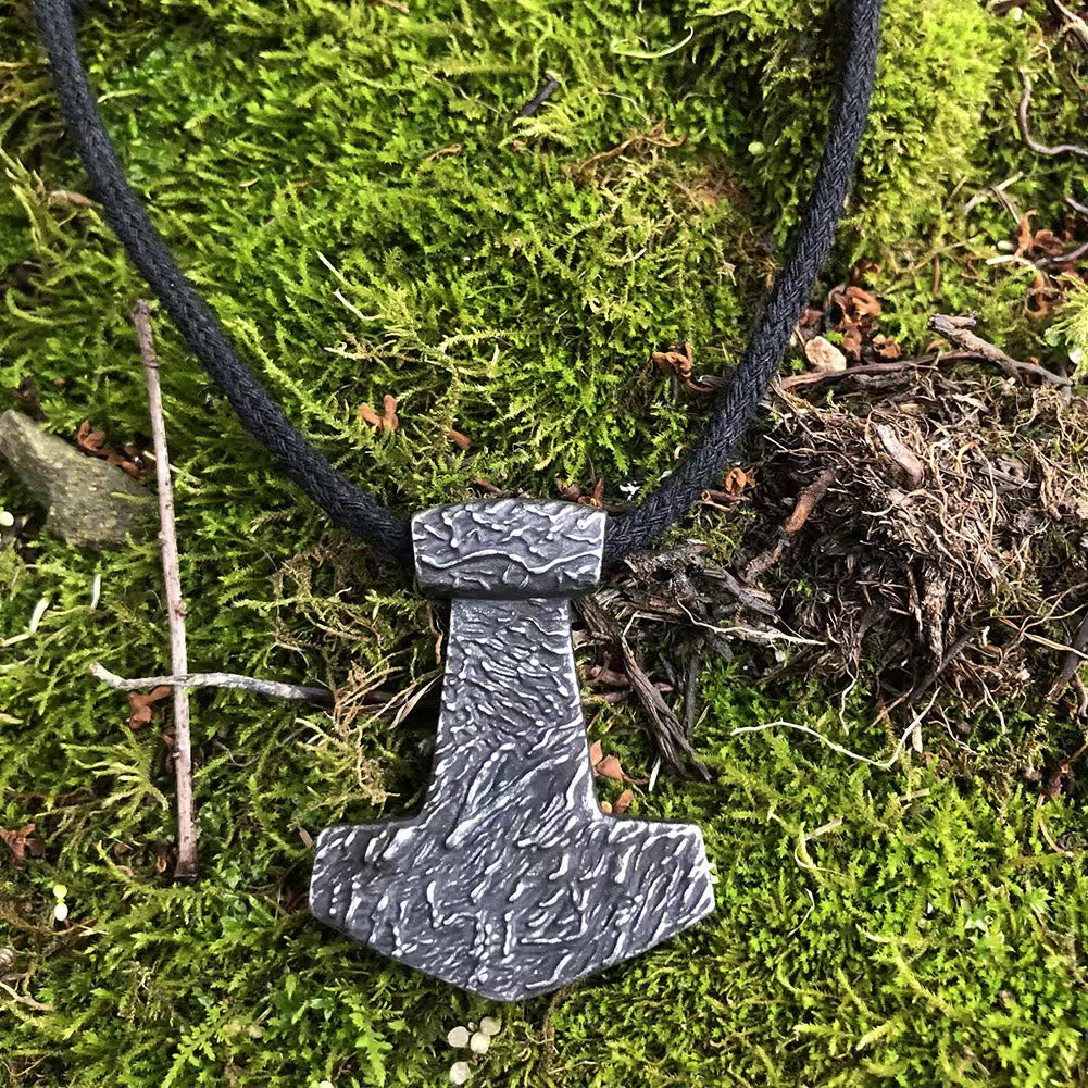WorldNorse - Handgeschmiedete Thorshammer-Halskette