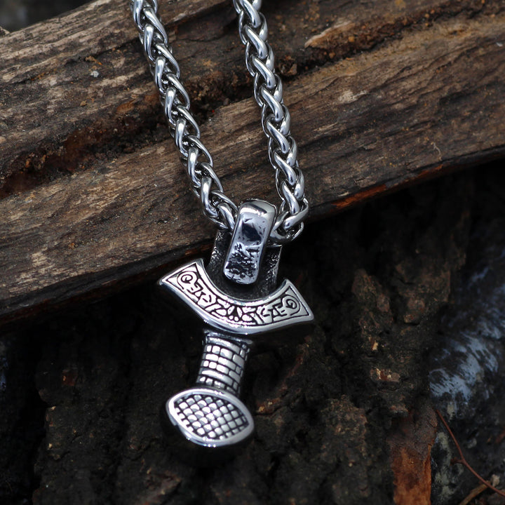 WorldNorse Odin Waffe Schwert Rune Halskette