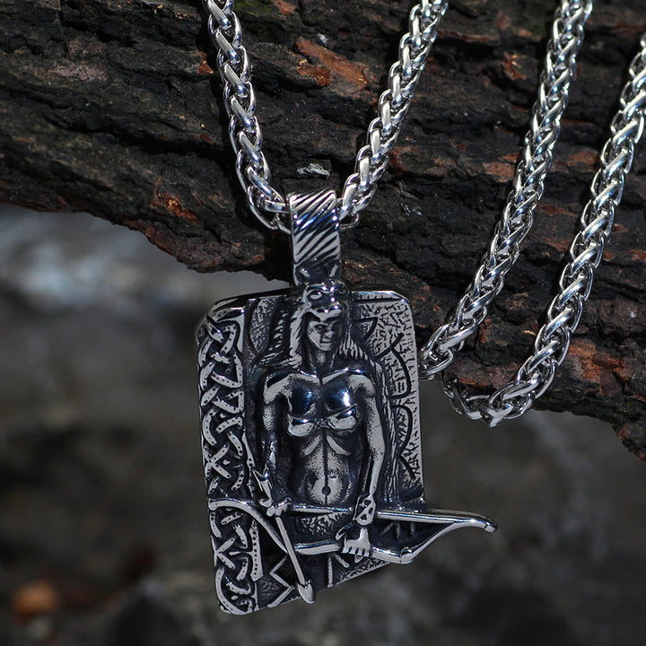 WorldNorse Keltischer Knoten Frau des Meeresgottes Njörd Halskette