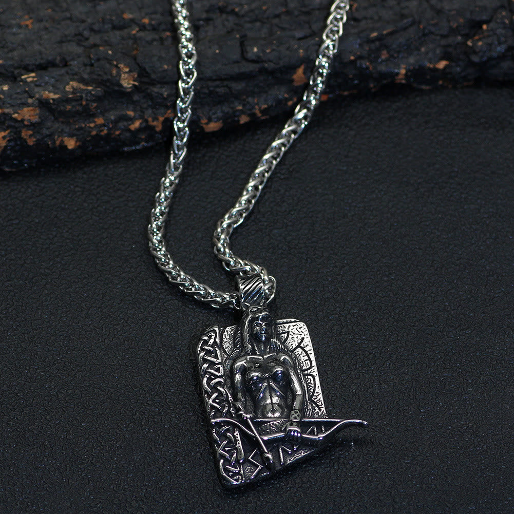 WorldNorse Keltischer Knoten Frau des Meeresgottes Njörd Halskette