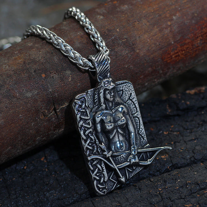 WorldNorse Keltischer Knoten Frau des Meeresgottes Njörd Halskette