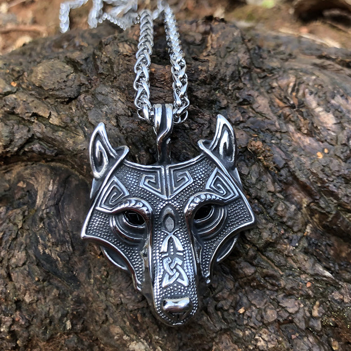 WorldNorse Halskette mit nordischem Wolf -Amulett