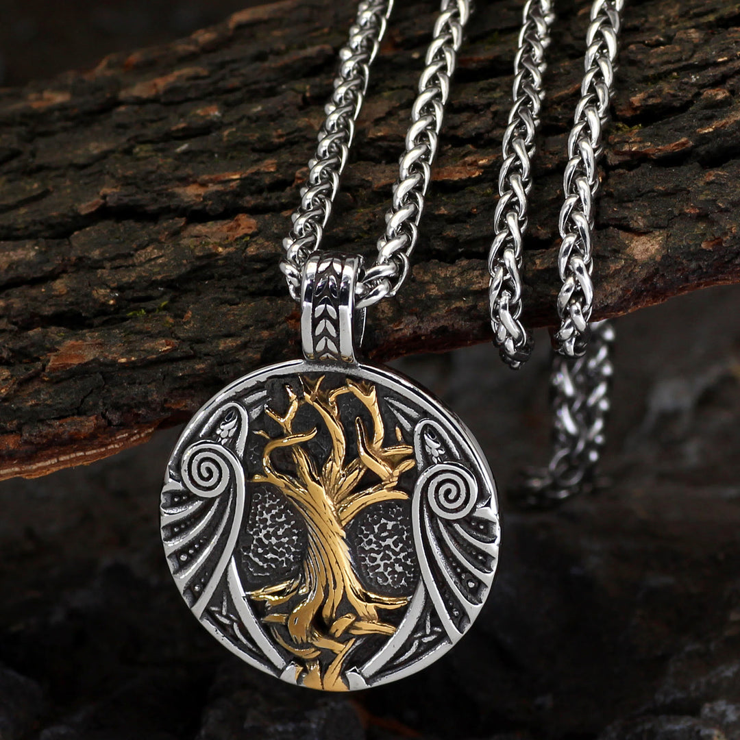 WorldNorse Yggdrasil Baum des Lebens Halskette