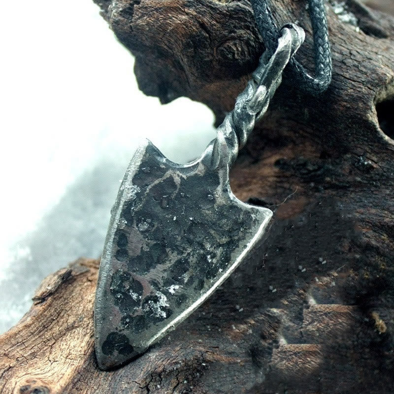 WorldNordische Valknut Speer Waffe Seil Halskette