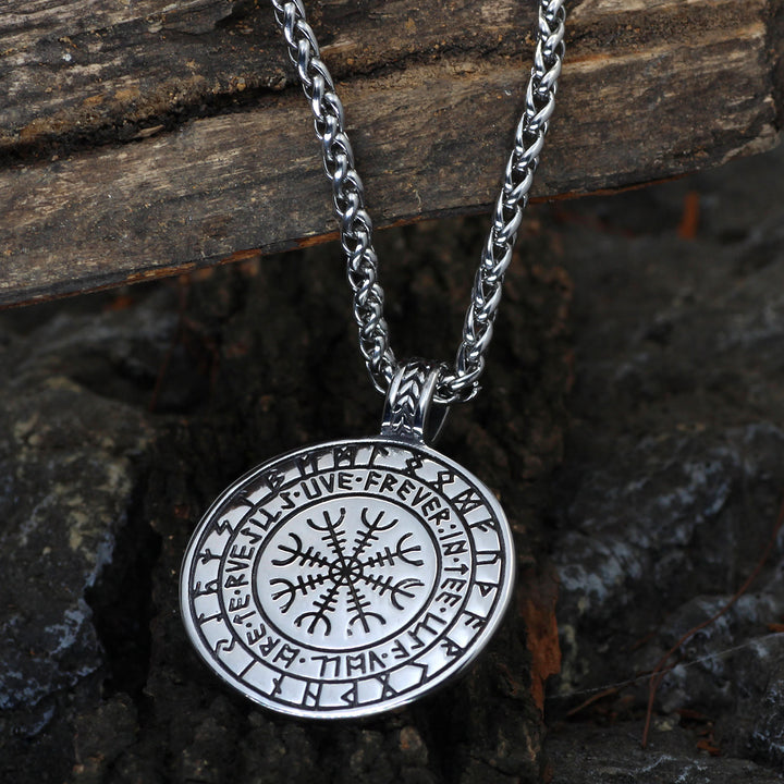 WorldNorse Wikinger-Krieger Odin Rune -Halskette