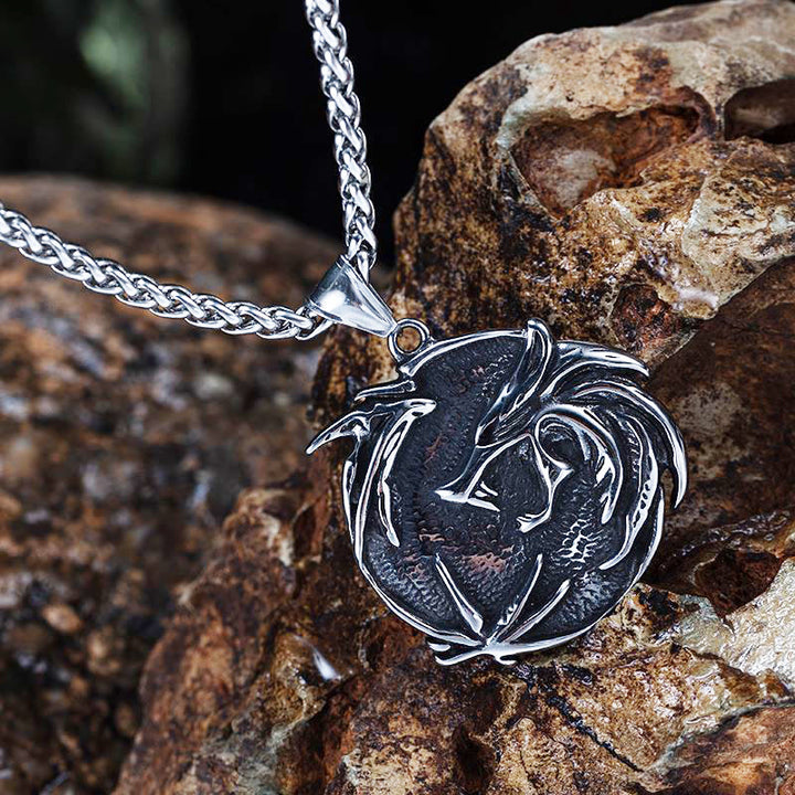 WorldNorse The Medallions Wolf aus Edelstahl