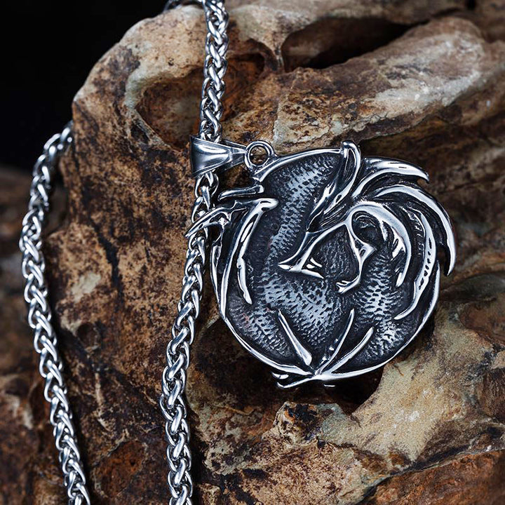 WorldNorse The Medallions Wolf aus Edelstahl