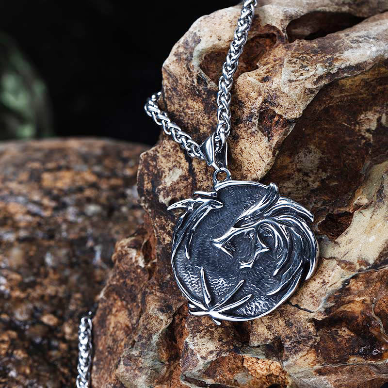 WorldNorse The Medallions Wolf aus Edelstahl