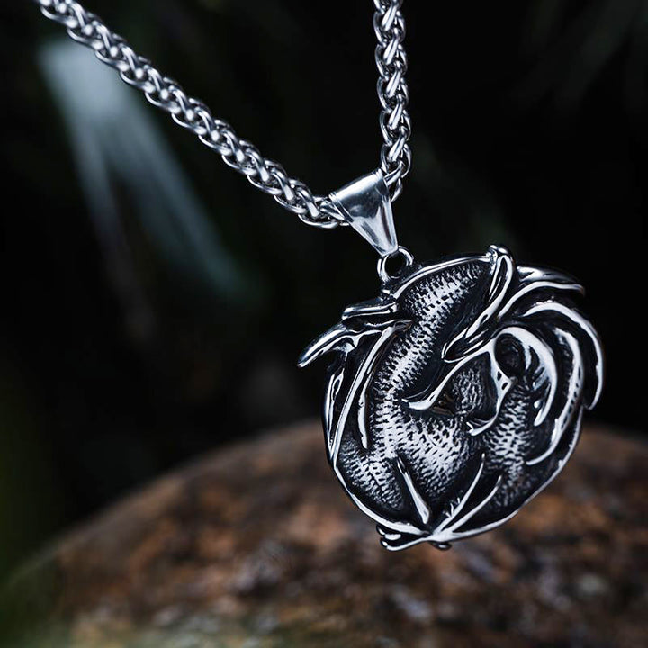 WorldNorse The Medallions Wolf aus Edelstahl