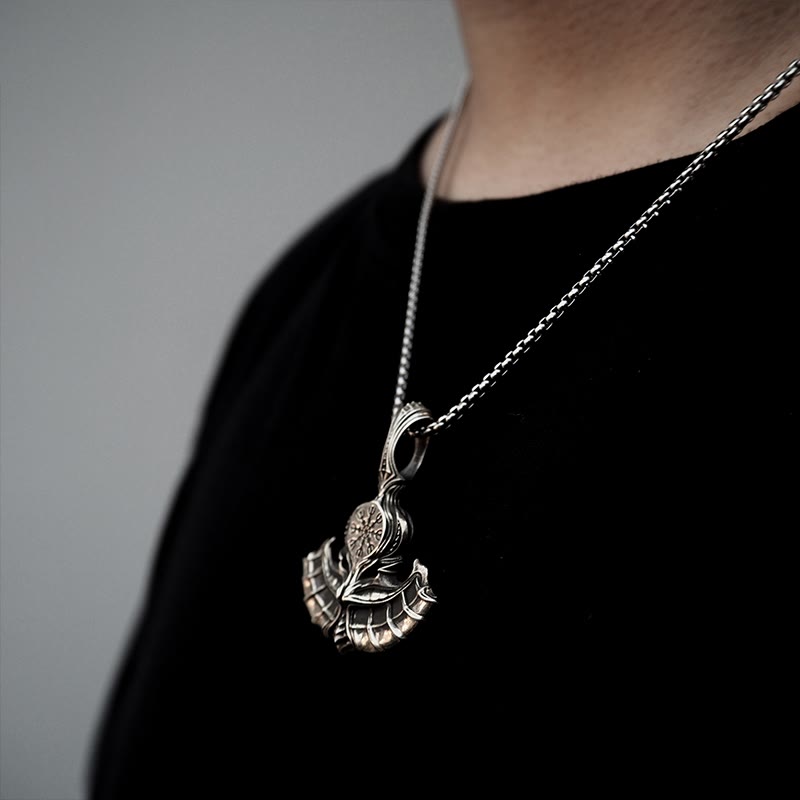 WorldNorse 925 Sterling Silber Mjölnir Halskette
