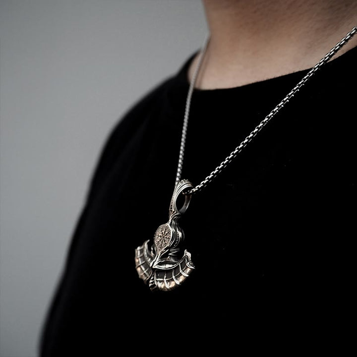 WorldNorse handgefertigtes 925er Silber Mjölnir Halskette - image 2
