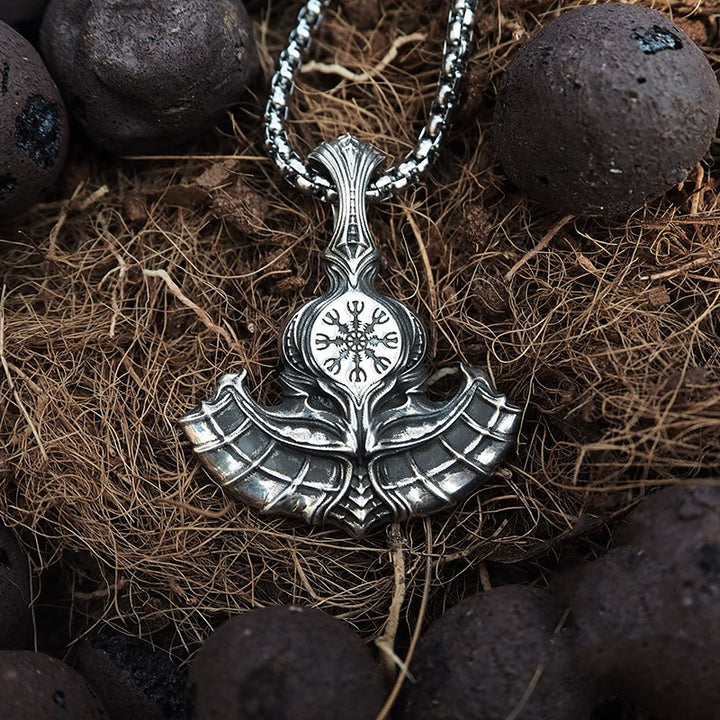 WorldNorse 925 Sterling Silber Mjölnir Halskette