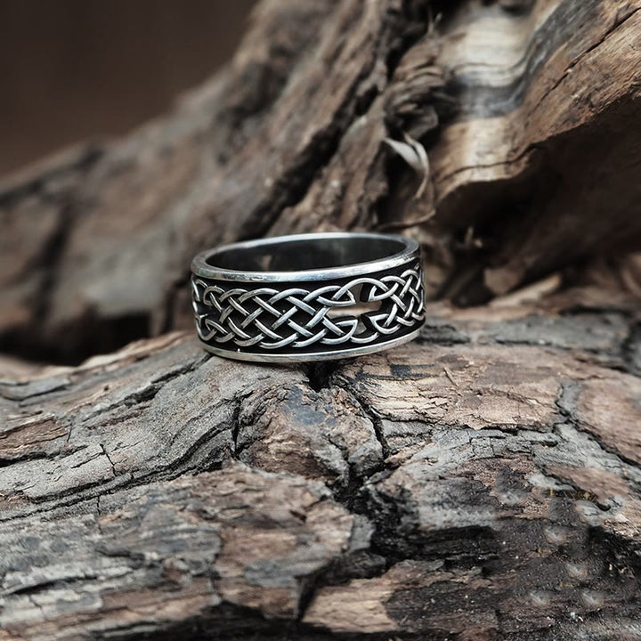 WorldNorse 925 Sterling Silber Keltischer Kreuzring - 72mm - image 0