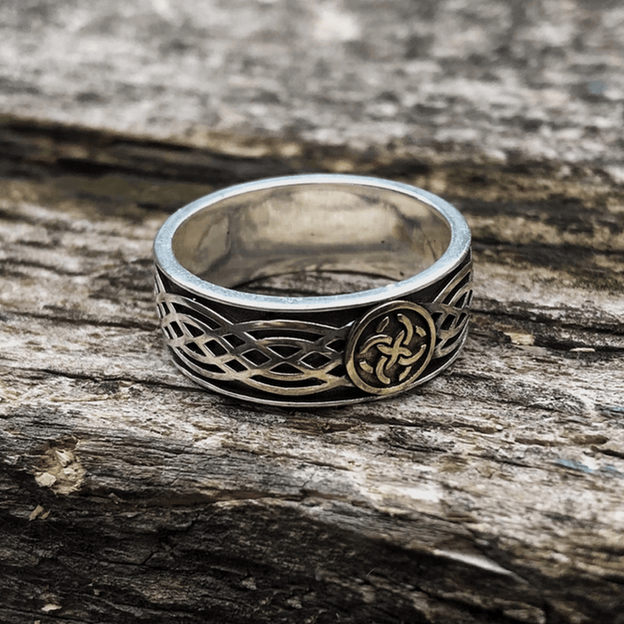 WorldNorse 925 Sterling Silber Keltischer Amulettring