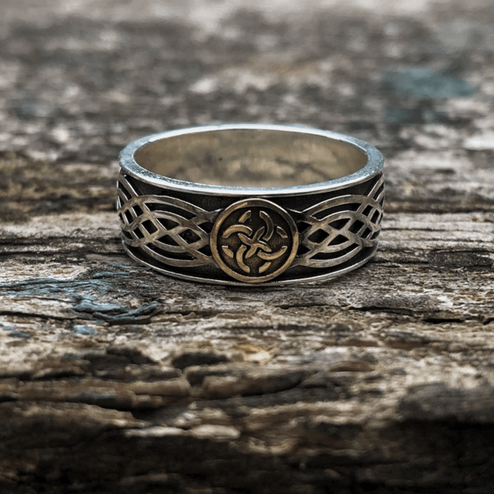 WorldNorse handgefertigtes 925er Silber Keltischer Amulettring - image 4