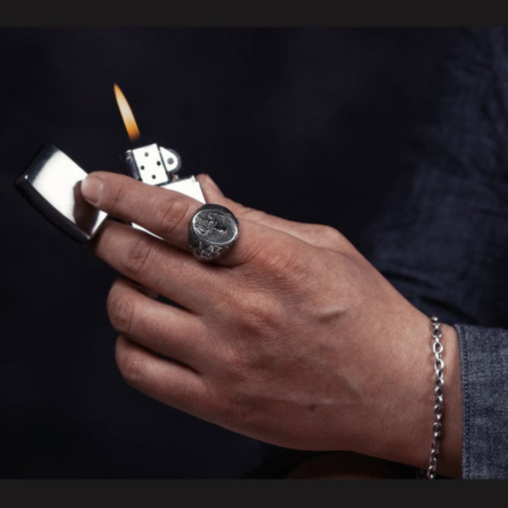 WorldNorse 925 Sterling Silber Spartanischer Krieger Ring - image 4