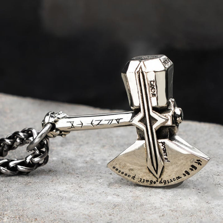 WorldNorse Thors Axt Stormbreaker Halskette