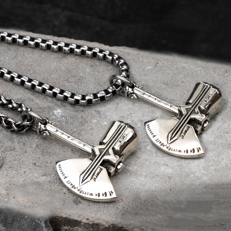 WorldNorse Thors Axt Stormbreaker Halskette