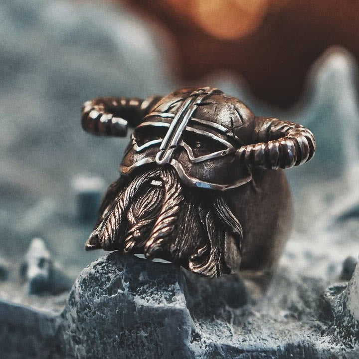 WorldNordischer Wikinger-Helm-Kriegerring