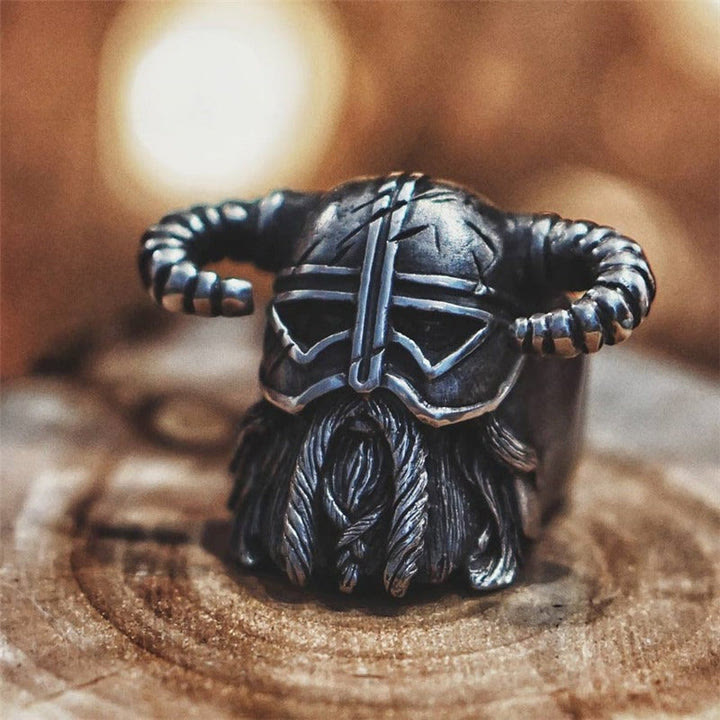 WorldNordischer Wikinger-Helm-Kriegerring