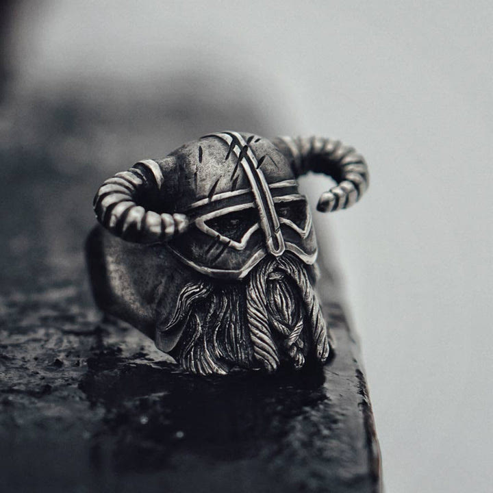 WorldNordischer Wikinger-Helm-Kriegerring