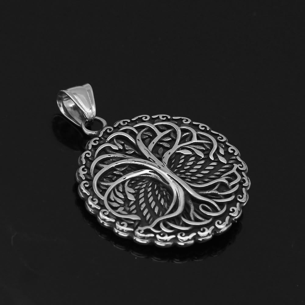 WeltNordischer Lebensbaum Yggdrasil Halskette