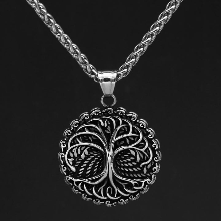 WeltNordischer Lebensbaum Yggdrasil Halskette