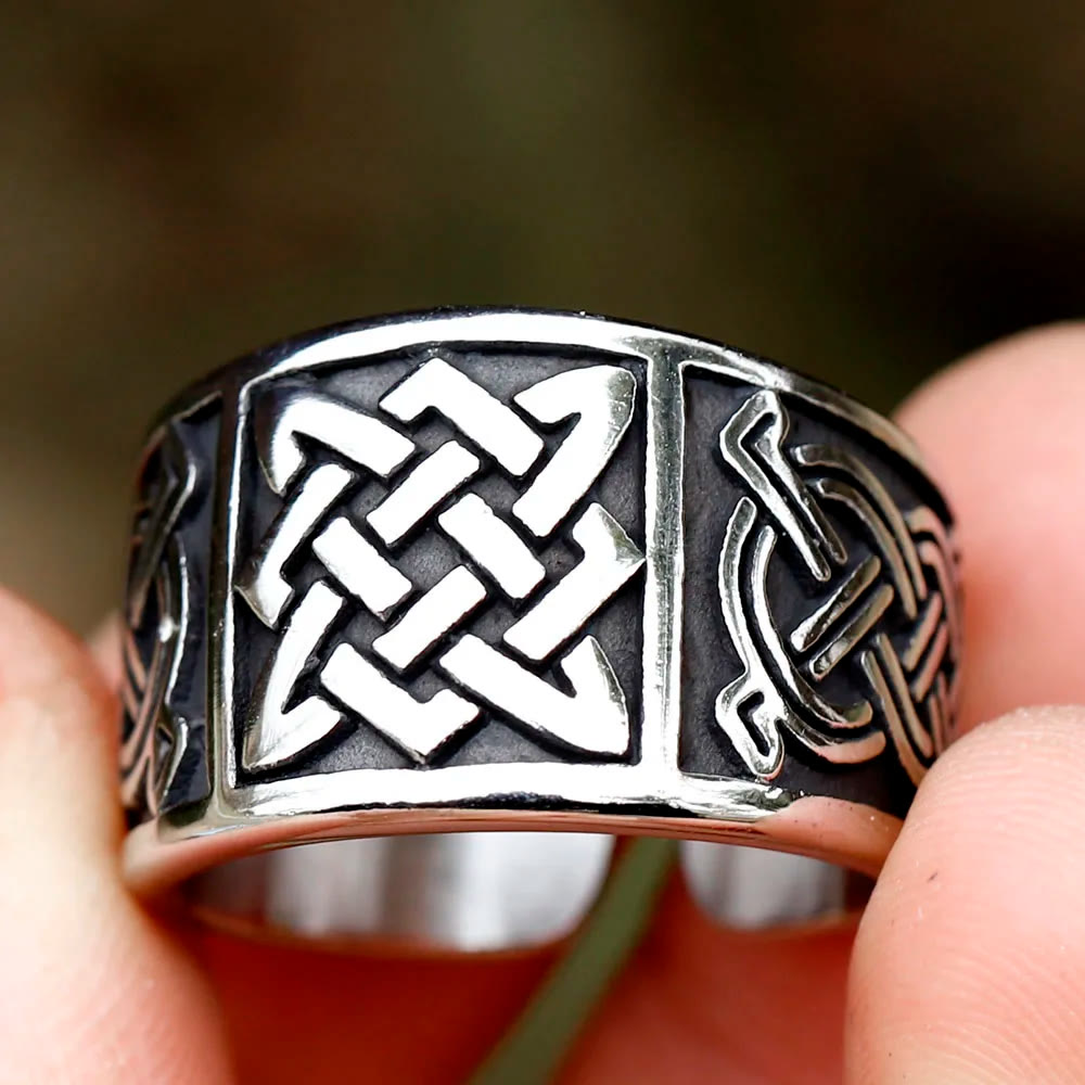 WorldNorse Keltischer Knoten Siegelring