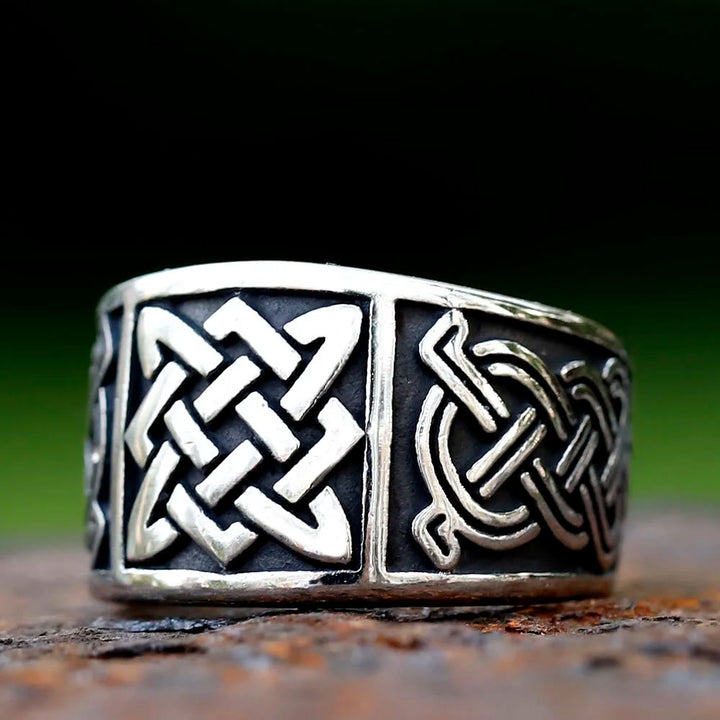WorldNorse Keltischer Knoten Siegelring