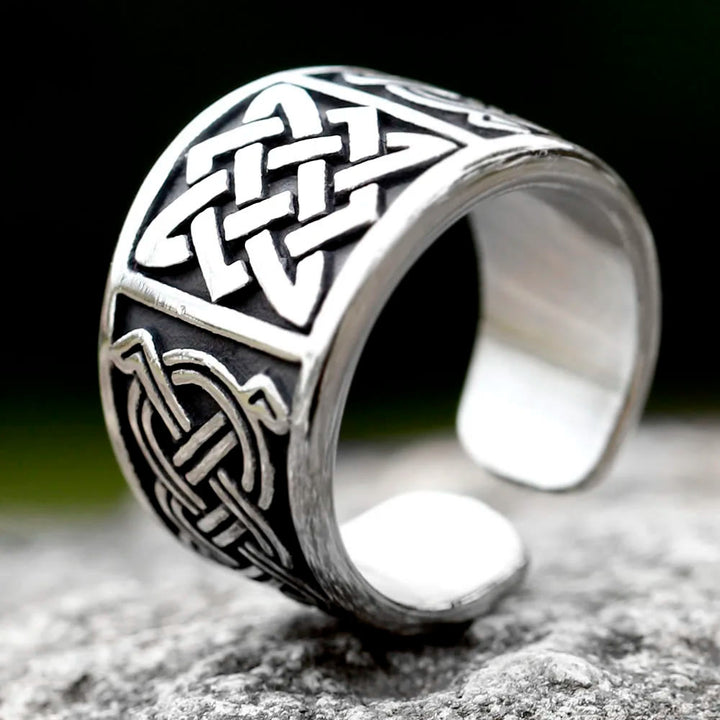 WorldNorse Keltischer Knoten Siegelring