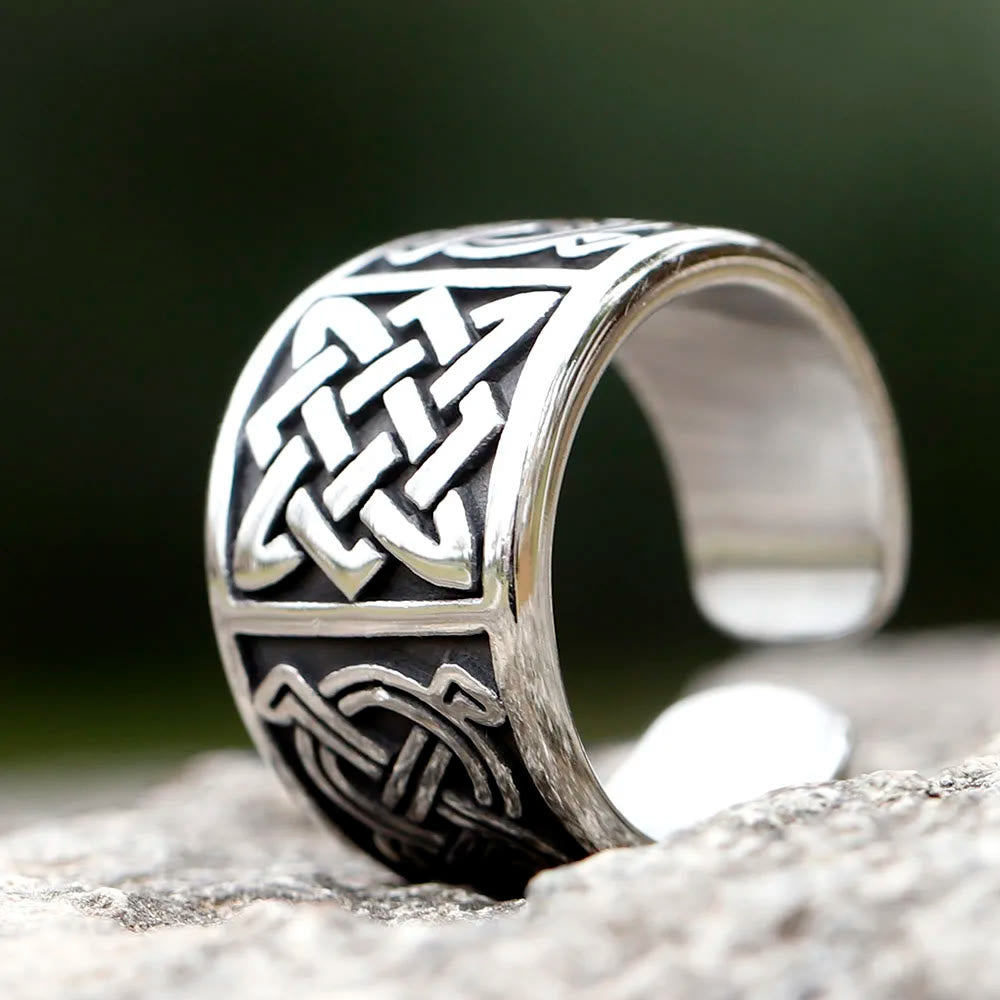 WorldNorse Keltischer Knoten Siegelring