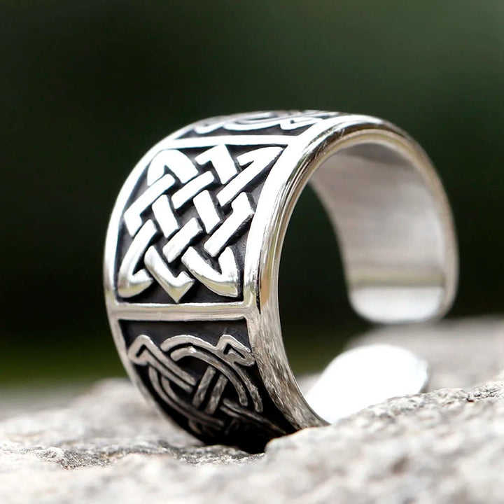 WorldNorse Keltischer Knoten Siegelring