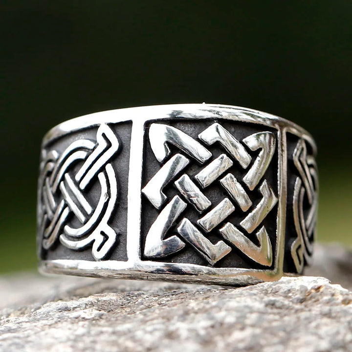 WorldNorse Keltischer Knoten Siegelring