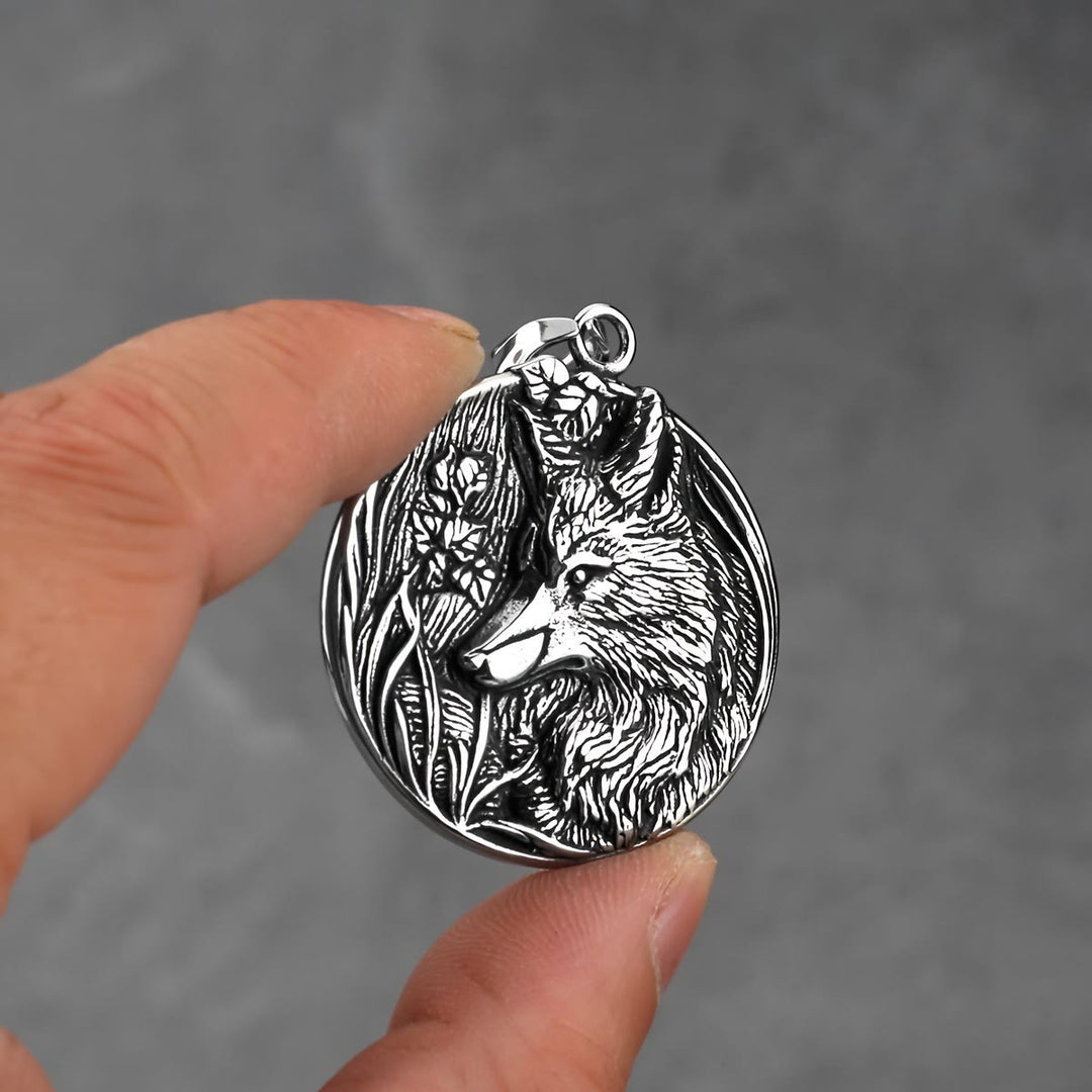 WorldNorse Nordic Odin Wolf Halskette